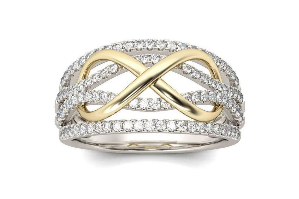 Infinity Love – 925er Sterling-Silber Ring