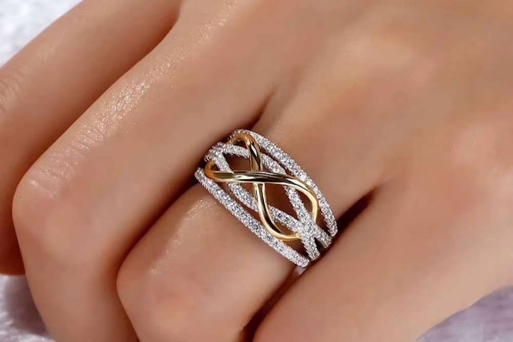Infinity Love – 925er Sterling-Silber Ring