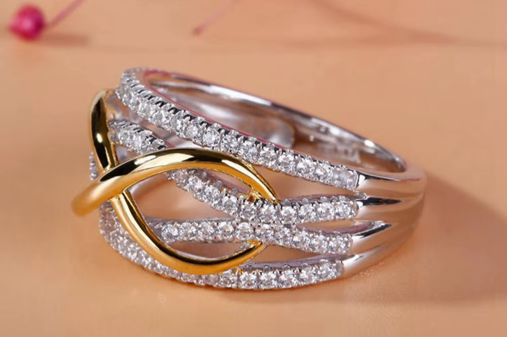 Infinity Love – 925er Sterling-Silber Ring
