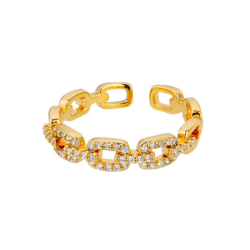 Twist Elegance – Eleganter Zirkon-Ring aus Edelstahl
