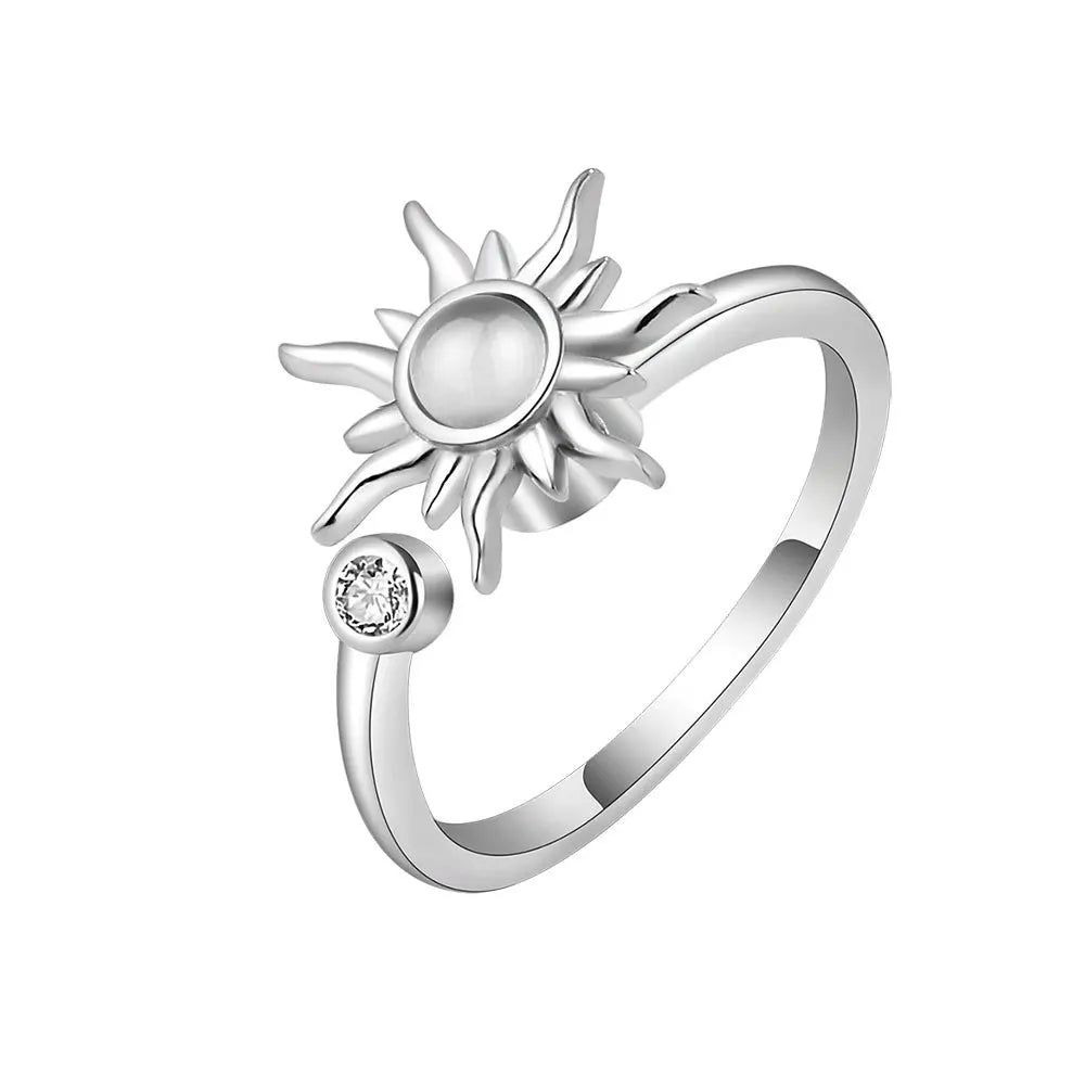 Sunflower Spinner – Bague Anti-Stress Tendance 🌻✨