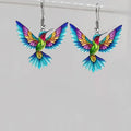 Hummingbird – Farbenfrohe Kolibri-Ohrringe