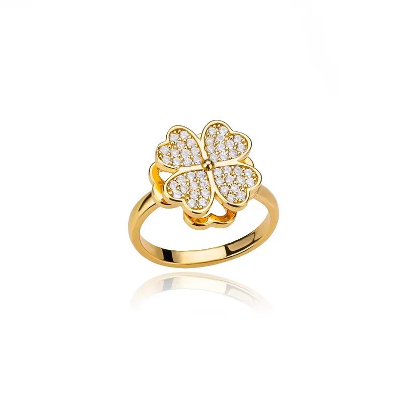 Sunflower Spinner – Eleganter Anti-Stress-Ring