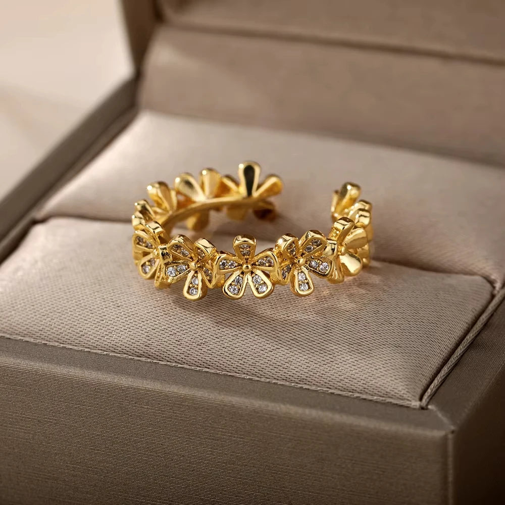Golden Eye – Eleganter Evil-Eye-Zirkon-Ring