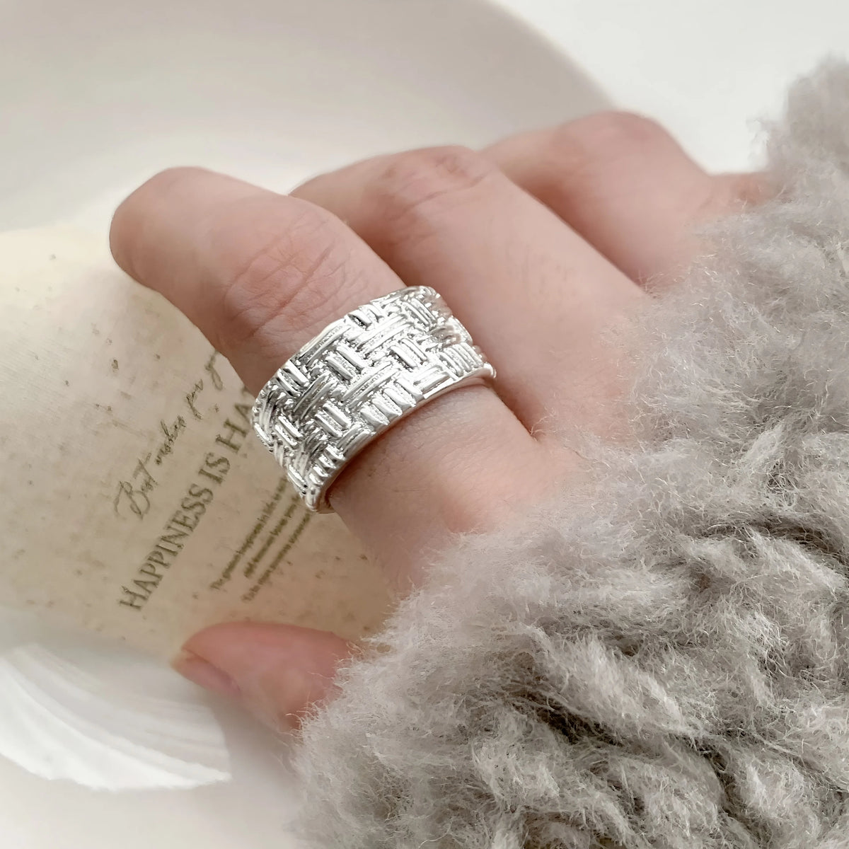 Silver Frost – 925er Sterling-Silber Ring