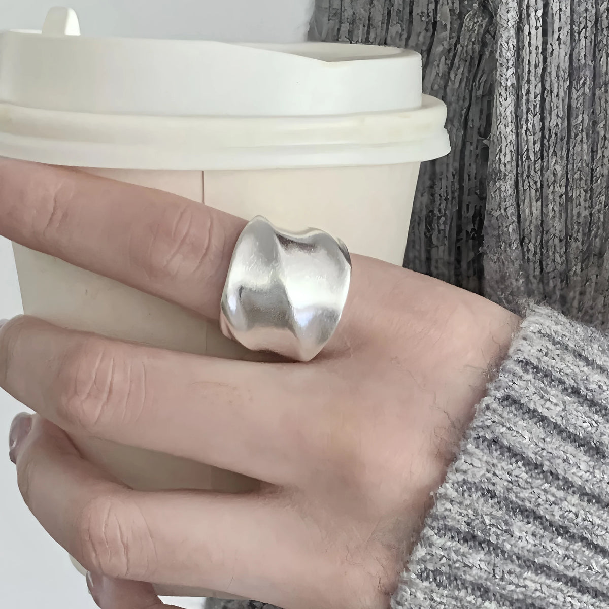 Silver Frost – 925er Sterling-Silber Ring