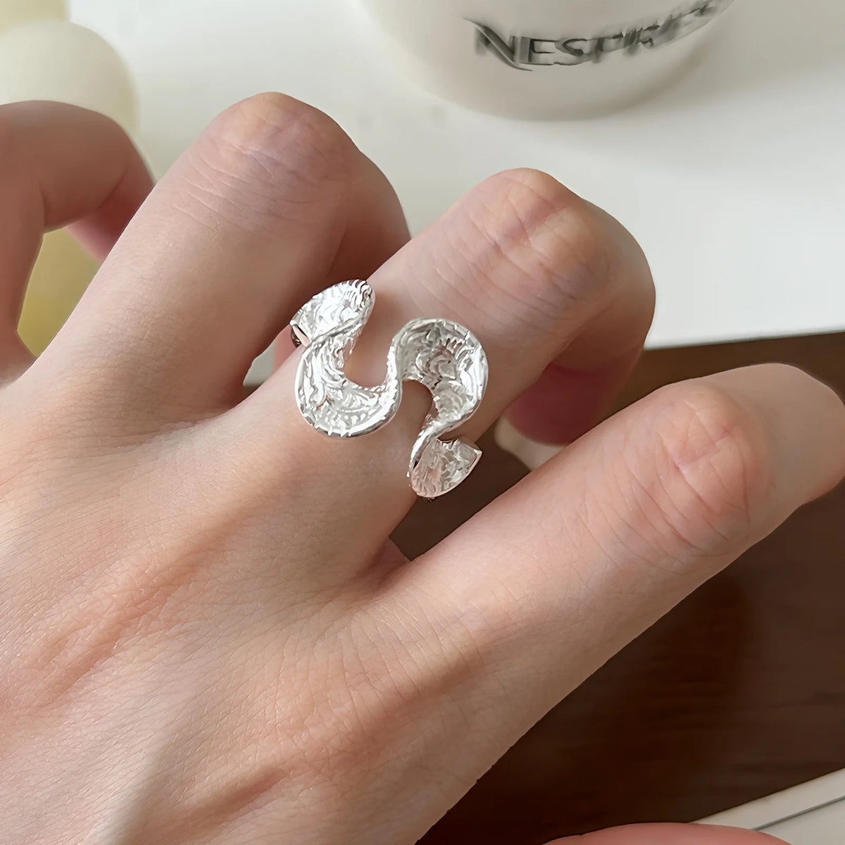Silver Frost – 925er Sterling-Silber Ring