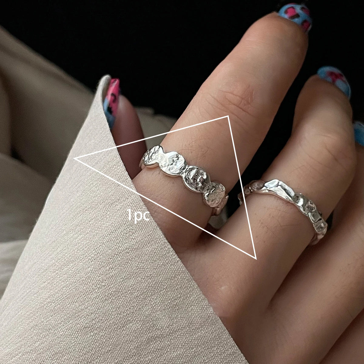 Silver Frost – 925er Sterling-Silber Ring