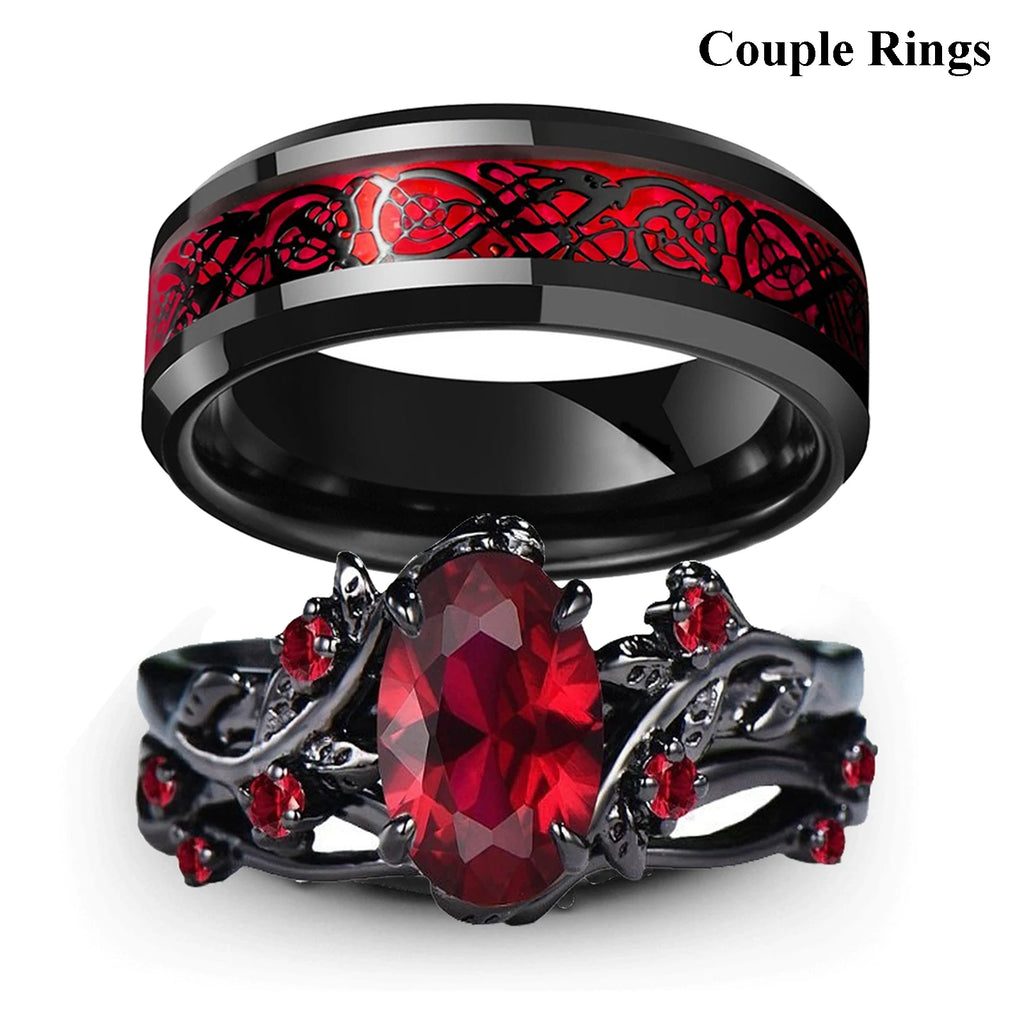 Eternal Love – Romantisches Ring-Set für Paare