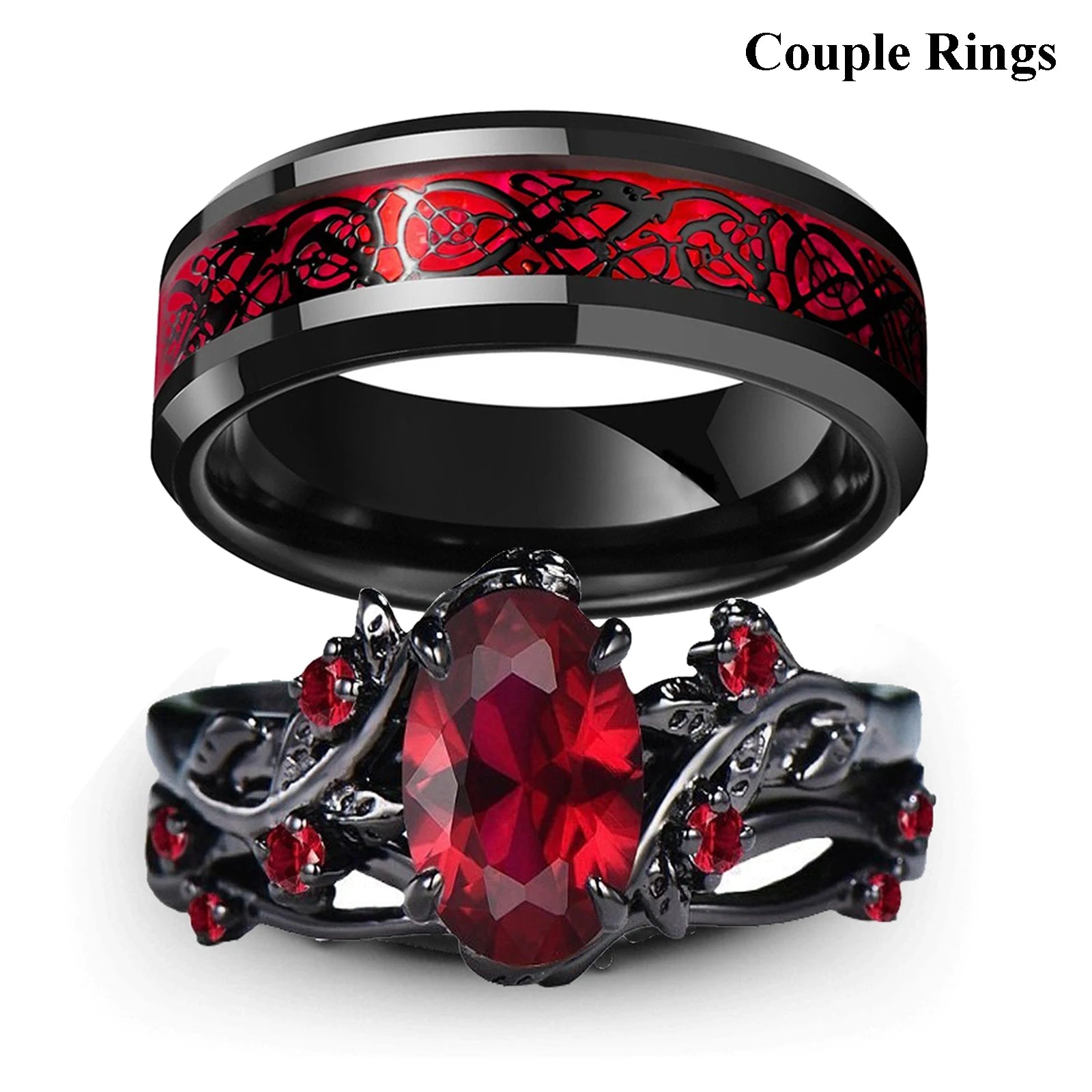 Eternal Love – Romantisches Ring-Set für Paare