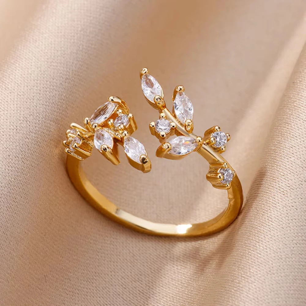 Golden Eye – Eleganter Evil-Eye-Zirkon-Ring