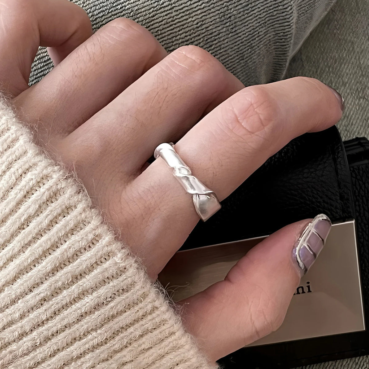 Silver Frost – 925er Sterling-Silber Ring