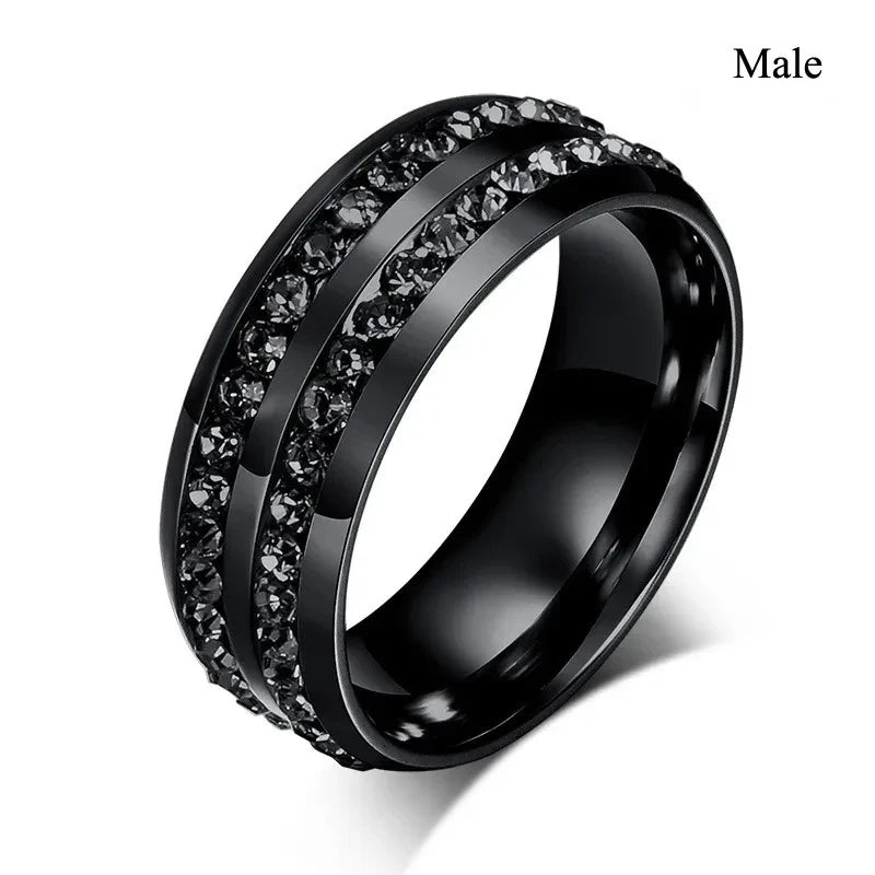 Eternal Love – Romantisches Ring-Set für Paare