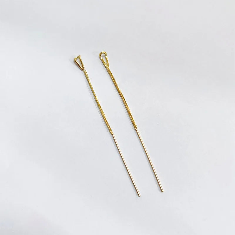 Golden Leaf – Elegante Blatt-Ohrringe mit Zirkon