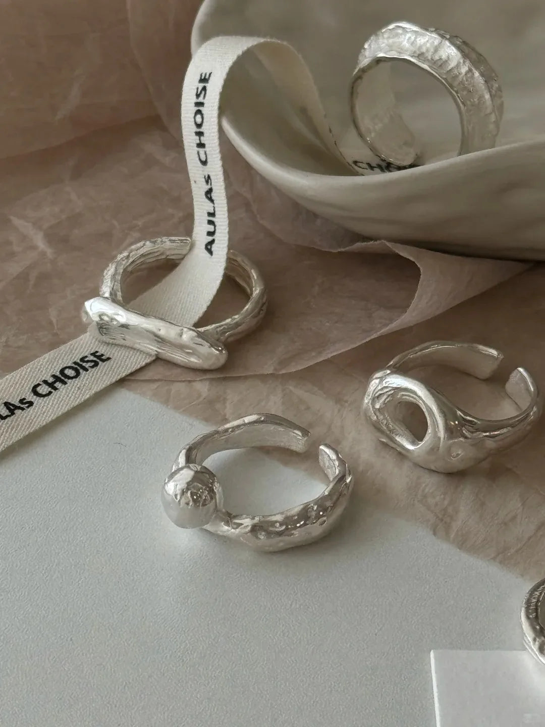 Silver Frost – 925er Sterling-Silber Ring