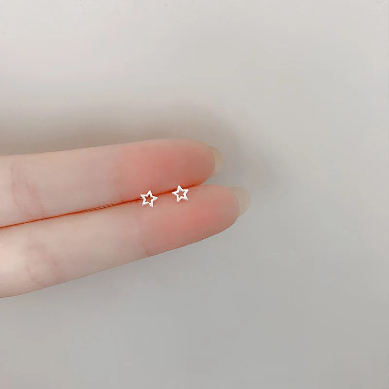 Heart Star – Elegante Herz-Ohrstecker für Frauen
