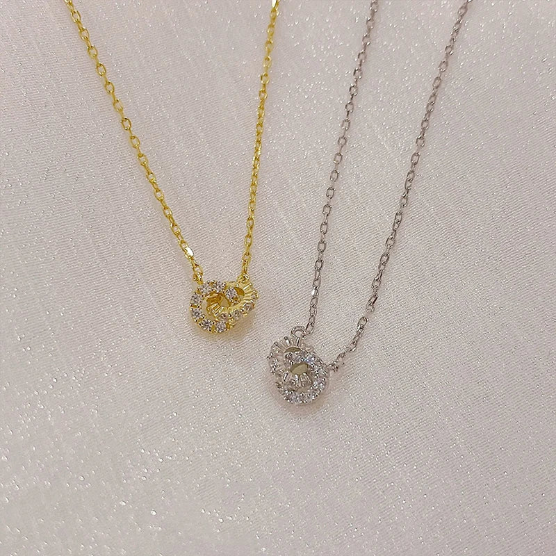 Eternal Love – 925er Sterling-Silber Halskette