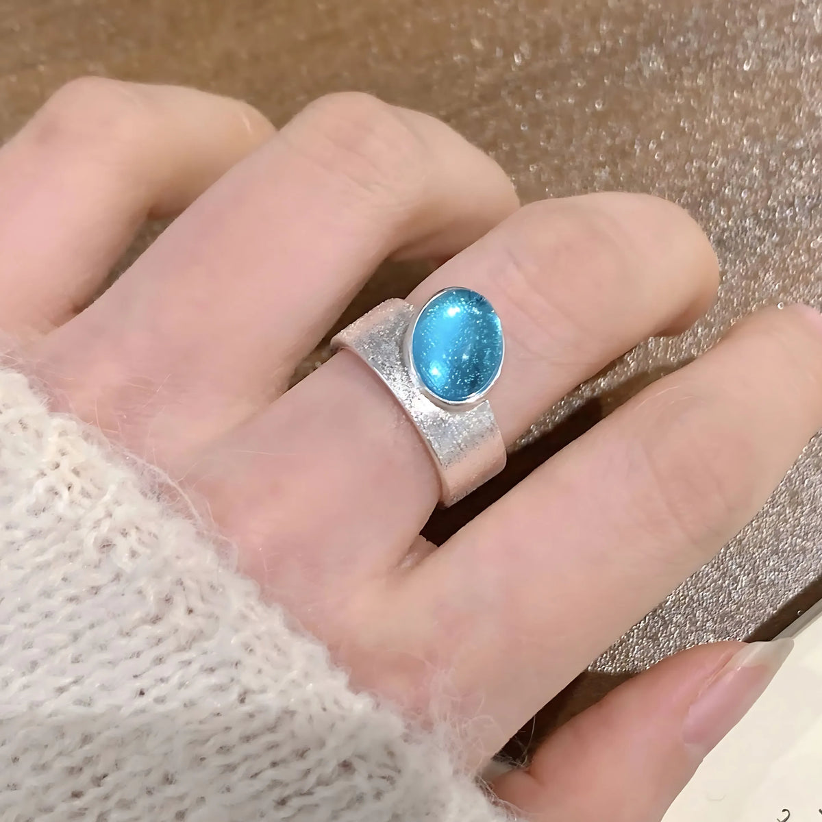 Silver Frost – 925er Sterling-Silber Ring