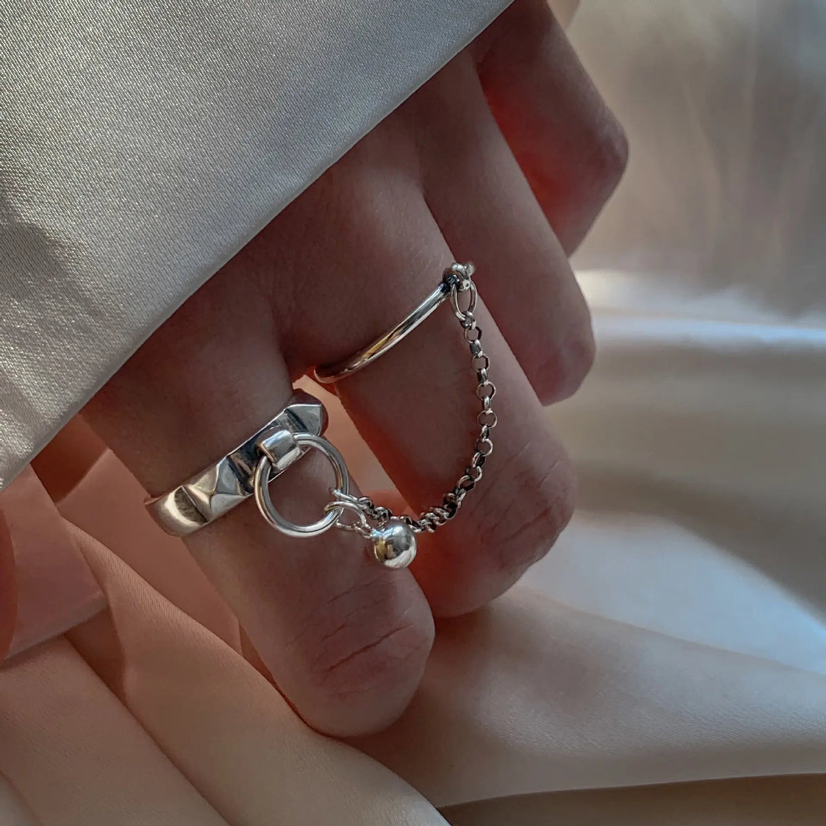 Silver Frost – 925er Sterling-Silber Ring