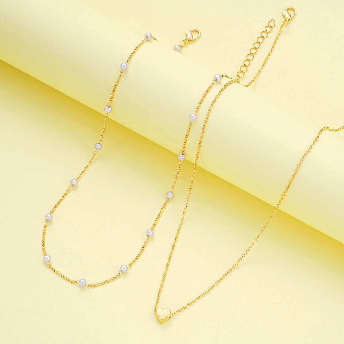 Pearl Heart – Elegantes Perlen-Schmuckset