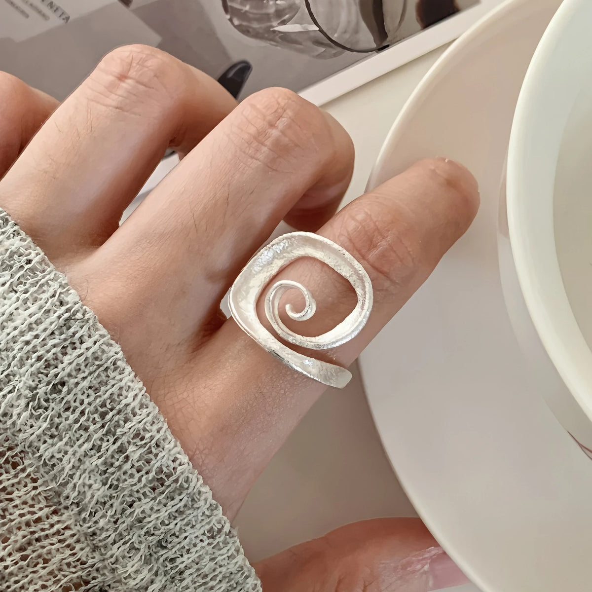Silver Frost – 925er Sterling-Silber Ring