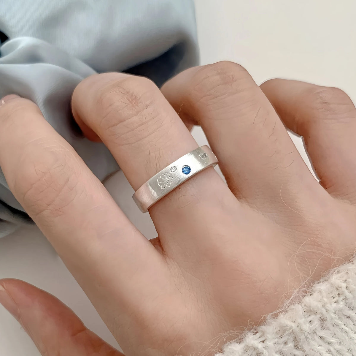 Silver Frost – 925er Sterling-Silber Ring