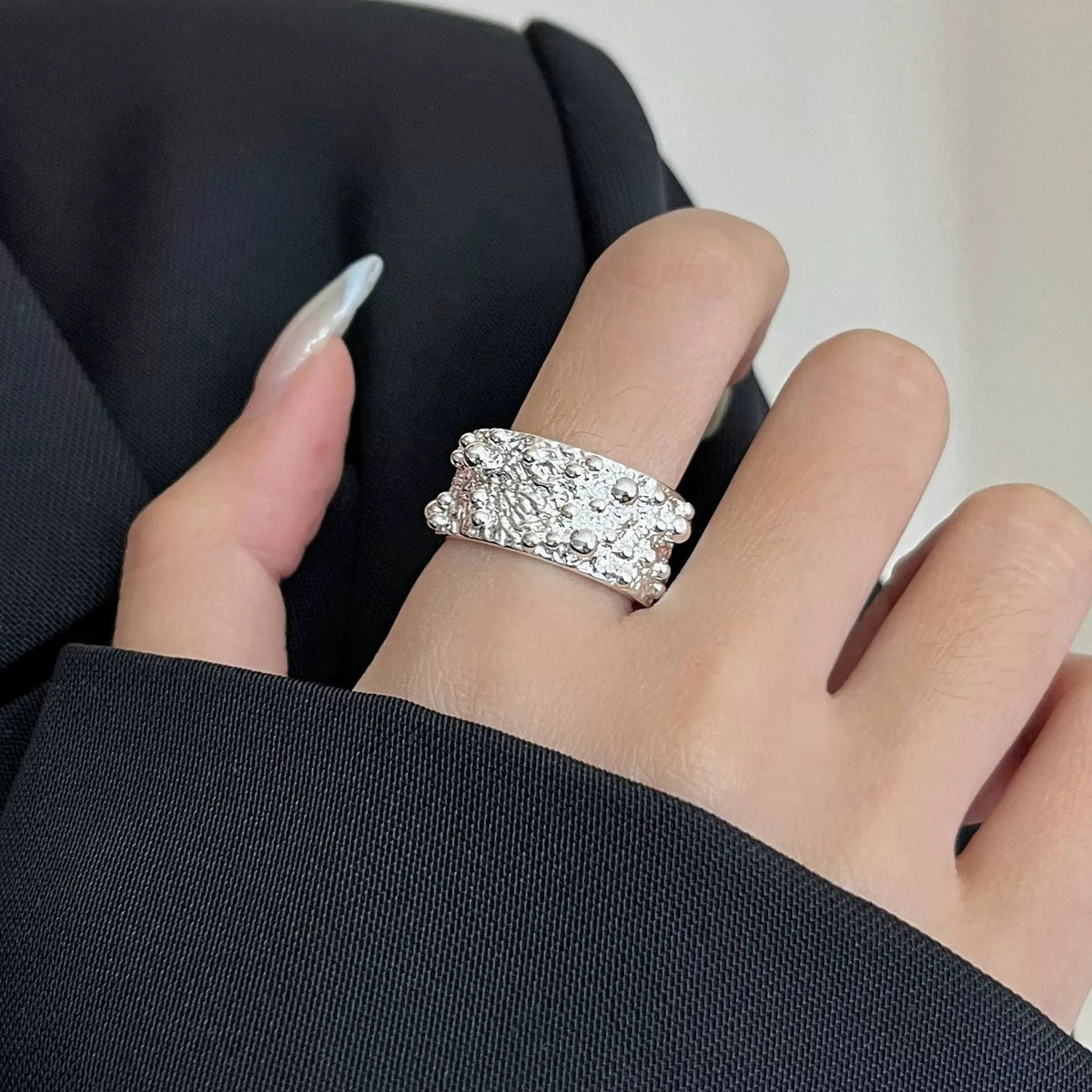 Silver Frost – 925er Sterling-Silber Ring