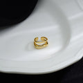 DoppelGlanz™ – Eleganter Ohrcuff ohne Piercing