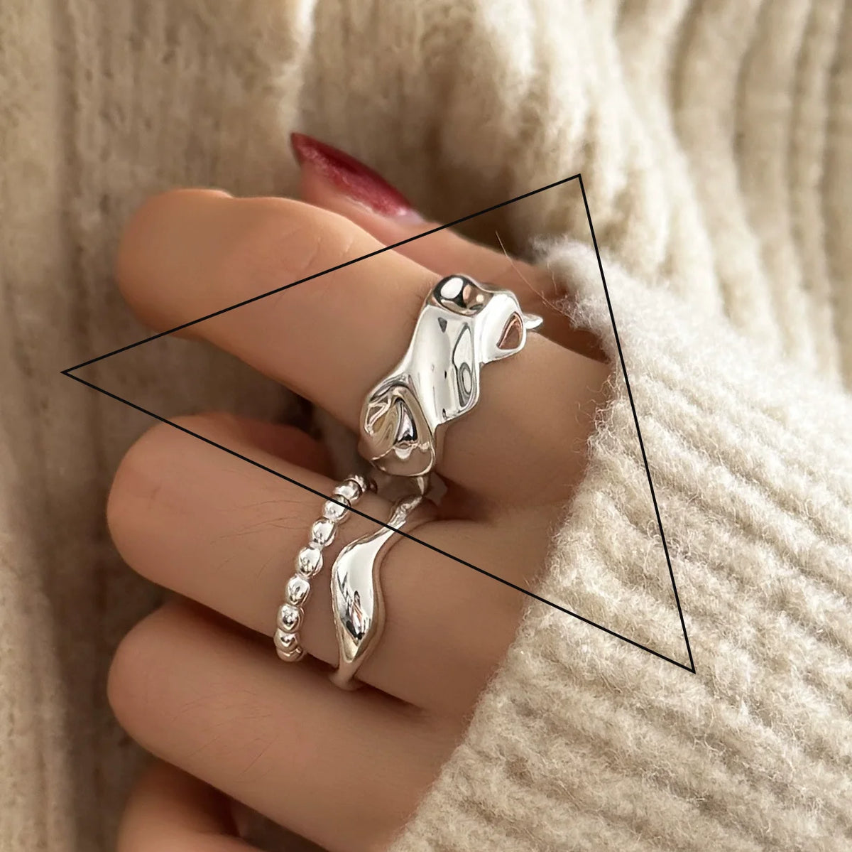 Silver Frost – 925er Sterling-Silber Ring