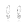 Golden Heart – Elegante Herz-Ohrringe aus Edelstahl