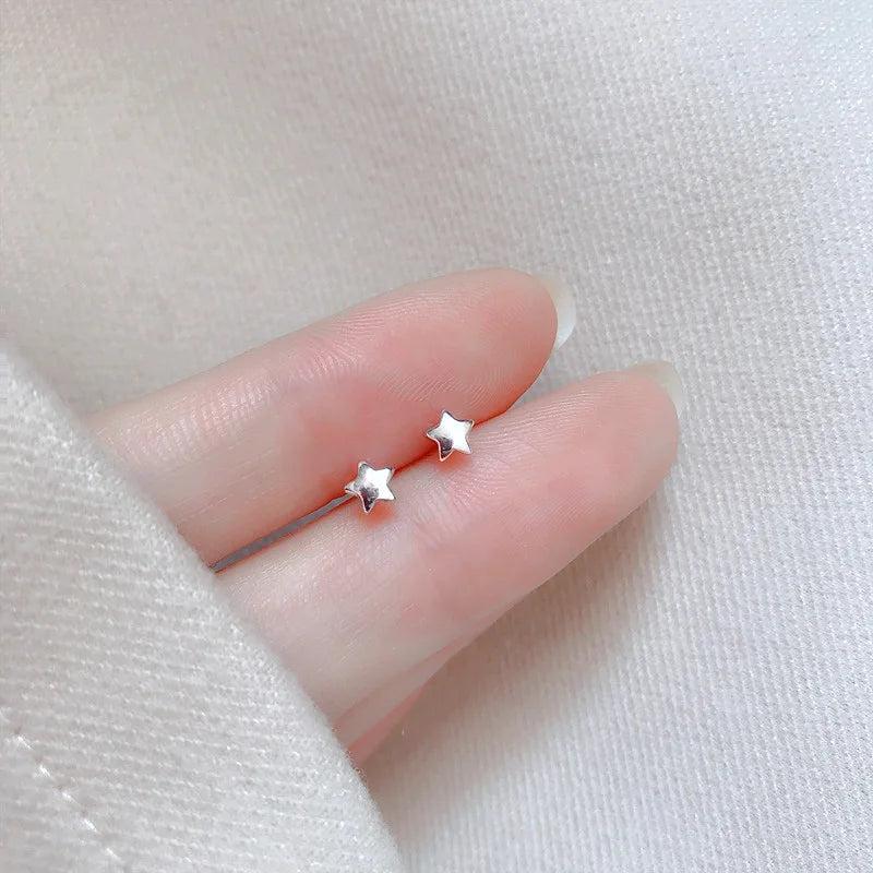 Heart Star – Elegante Herz-Ohrstecker für Frauen