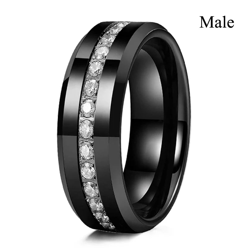Eternal Love – Romantisches Ring-Set für Paare