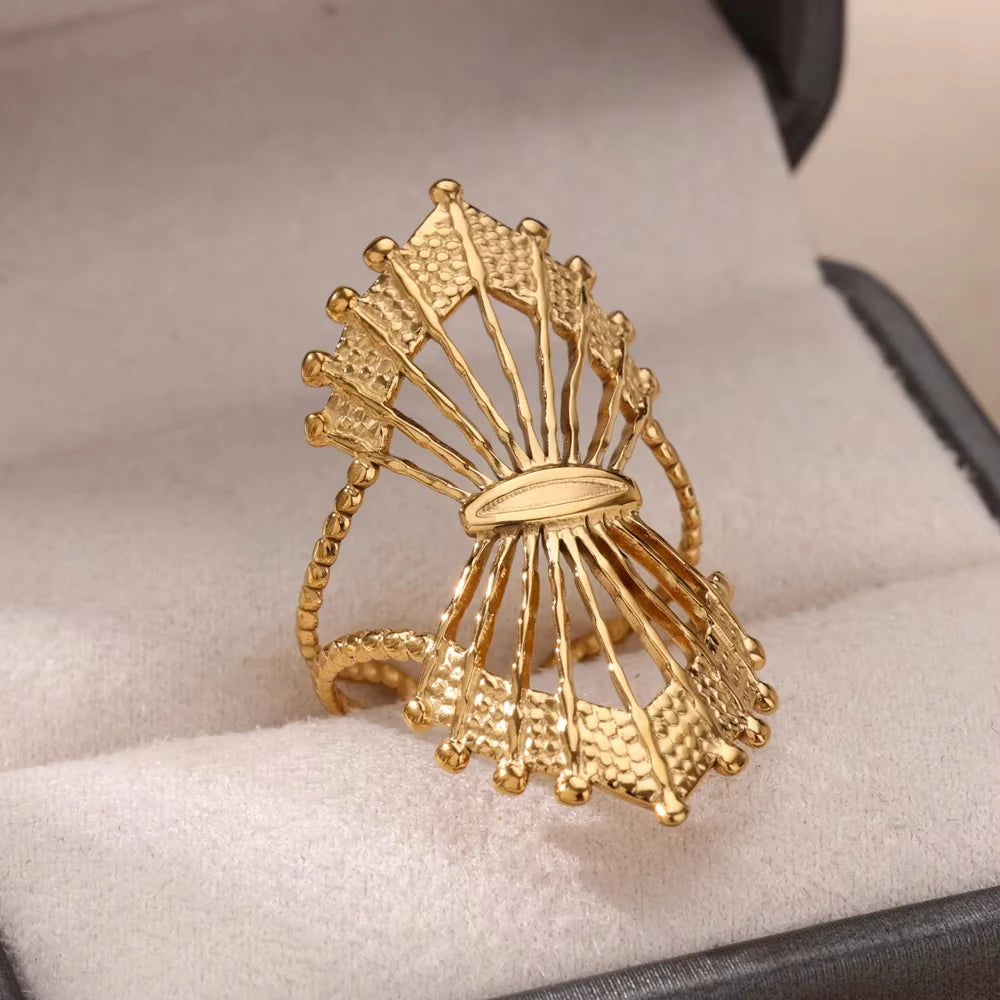 Golden Eye – Eleganter Evil-Eye-Zirkon-Ring