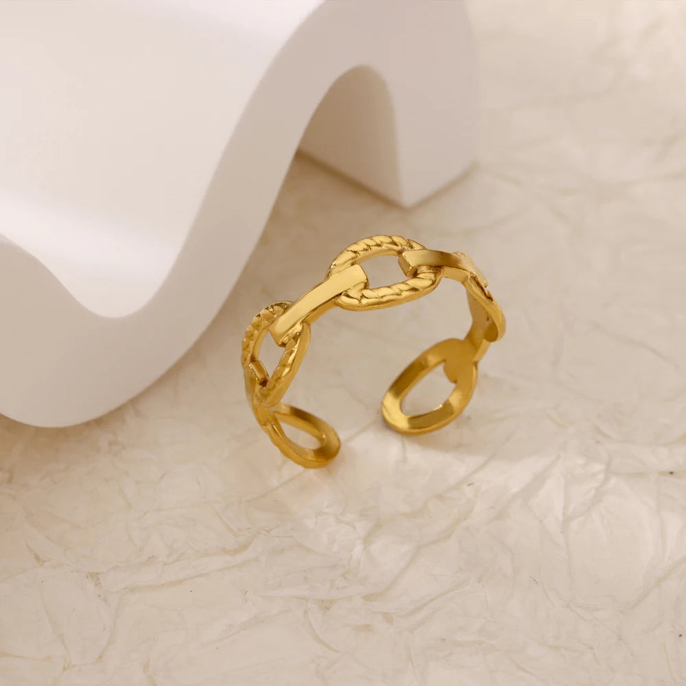 Golden Eye – Eleganter Evil-Eye-Zirkon-Ring