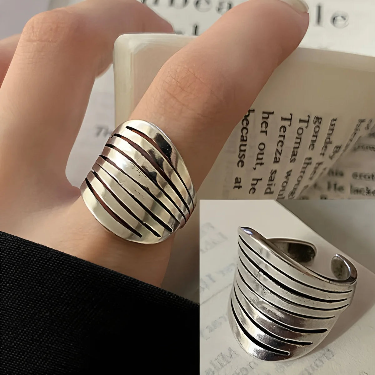 Silver Frost – 925er Sterling-Silber Ring