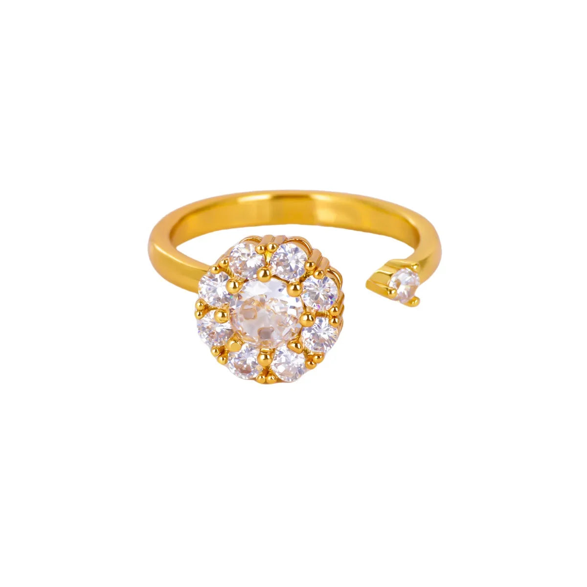Sunflower Spinner – Eleganter Anti-Stress-Ring