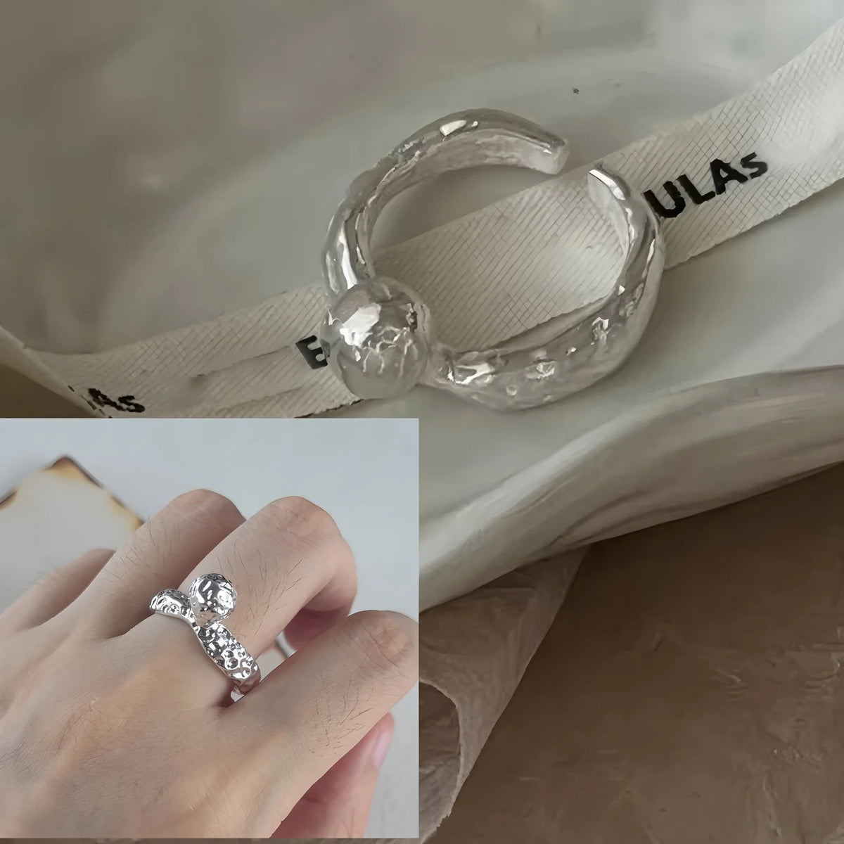 Silver Frost – 925er Sterling-Silber Ring